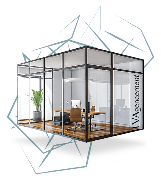 cloisons modulaires - LV Agencement