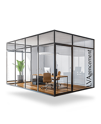 cloisons modulaires - LV Agencement